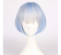 Anime Re ZERO Inizia la vita in un altro mondo Parrucche Rem Ram Cosplay Parrucca sintetica Capelli Halloween Carnevale Festa da donna Parrucca Cosplay Rem