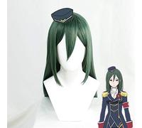 Anime Re: zero Iniziare la vita in un altro mondo Parrucche Cosplay Crusch Karsten Verde Lunga Ricciola per Halloween Carnival Pa
