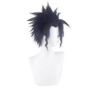 Anime Role Play For Jojo Bizarre Adventure Cosplay Men Short Blue Black Wig Halloween Cosplay