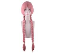Anime Role Play For Princess Connect Re Dive Mimi Cosplay Wig Pink Braid Hair Halloween Party Girls