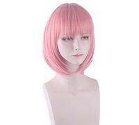 Anime Role Play For Princess Connect Re Dive Yui Cosplay Wig Pink Short Hair Halloween Party Girls Women