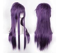 Anime Role Play For The Labyrinth of Magic Cosplay Wigs Sinbad Purple Long Straight Wig