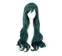 Anime Role Play Wig For Fuwa Hyouka Shimoneta To Iu Gainen Ga Sonzai Shinai Taikutsu Na Sekai Long Wavy Green Cosplay Wig