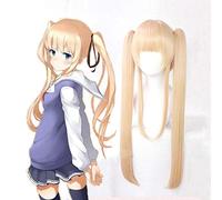 Anime Saekano Come allevare una ragazza noiosa Parrucche Cosplay Eriri Spencer Sawamura Cosplay Parrucca sintetica Capelli Festa di Halloween