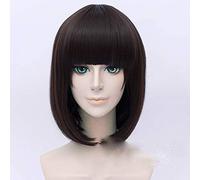 Anime Saenai heroine no sodate-kata Katou Megumi Parrucche Cosplay Sintetico Marrone Bobo Hairpiece + Parrucca Cap