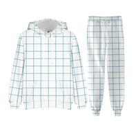 Anime Saja Hoodie Set | Romance Abby Costume Mistero Felpa Jinu Pullover Pantaloni Casual Largo Manica Lunga Top Unisex, Tipo 4, 150