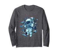 Anime Scuba Diving Astronauta Subacquea Outerspace Maglia a Manica