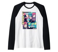 Anime See You Later Graphic - Retro Triste Addio Maglia con Maniche Raglan
