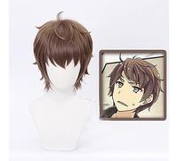 Anime Seishun Buta Yarou Series Sakurajima Mai Sakuta Azusagawa Cosplay Parrucca Costume Party Capelli Costumi Di Halloween Marrone