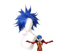 Anime SK8 L'Infinito Adam Shindo Ainosuke Parrucca Cosplay Blu Sk. Otto parrucche corte in fibra resistente al calore + cuffia per parrucca da uomo e da donna