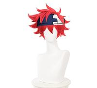 Anime SK8 the Infinity Reki Cosplay Wig SK Red Short Wig Heat-resistant Fiber Hair + Wig Cap Carnival Party Role Play Men Woman