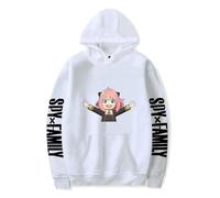 Anime Spy Family Felpa con Cappuccio per Ragazzi Ragazze Anya Loid Yor Forger Casual Sweatshirt Cosplay Hoodie