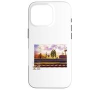 Anime Stazione ferroviaria in vaporwave estetica retro 90's Custodia per iPhone 16 Pro