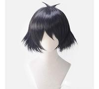 Anime Steins Gate Makis Kurisu Christina Assistant Parrucca lunga diritta marrone Parrucca cosplay 80 cm Halloween + Cappellino parrucca gratuito 2