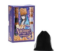 Anime Stile Carte Tarocchi e Guida - Oracolo Divinazione Kit Con Borsa