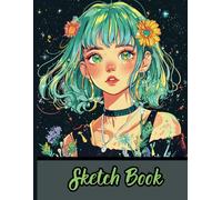 Anime Style Cover Sketch Book: Cute Sketchbook with blank 150 pages |: For creative people, artists, perfect as gift
