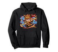 Anime Sun Wukong Monkey King - Viaggio in Occidente Felpa con Cappuccio