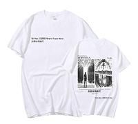 Anime T Shirt AOT T-Shirt Kawaii Shingeki No Kyojin Tshirt Cartoon Titans Attack Graphic Tees Maschio (M,Color 2)