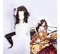 Anime the Garden of sinners Capitolo Parrucche Cosplay Ryougi Shiki Parrucca Cosplay Parrucca sintetica Capelli Festa di Halloween Parrucca Kara no Kyoukai