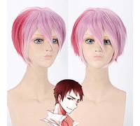 Anime The King'S Avatar Zhang Jiale Parrucca Cosplay Capelli sintetici Corti Halloween Carnevale Parrucche da festa PL-075