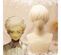 Anime The Promised Neverland Parrucche Cosplay Norman Parrucca Cosplay Parrucca Sintetica Capelli Halloween Carnival Party Yakusoku No Neverland