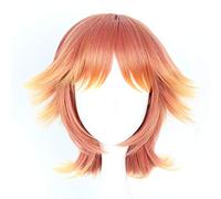 Anime The Royal Tutor Heine Wittgenstein Parrucche Cosplay Parrucca per capelli corti resistente al calore arancione Parrucca