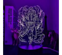 Anime The Seven Deadly Sins Merlin Luce notturna a LED per la decorazione della camera da letto, reg