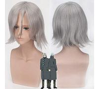 Anime Tokyo Ghoul Re Renji Yomo Parrucca Cosplay Corvo Corto Capelli lisci Capelli sintetici Costume di Halloween Parrucche con giochi di ruolo
