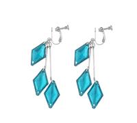 Anime Twisted-Wonderland Orecchini La Sirenetta Orecchio Osso Clip Per Accessori Multicolor Gioielli Cosplay Regali Personalizzati