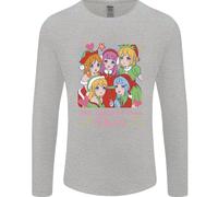 Anime Un Ragazza Chi Ama Elfi Natale Uomo Maniche