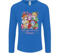 Anime Un Ragazza Chi Ama Elfi Natale Uomo Maniche