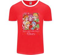 Anime Un Ragazza Chi Ama Elfi Natale Uomo Ringer