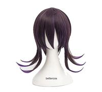 Anime V3 Killing Harmony Ouma Kokichi Short Wig Cosplay Costume Heat Resistant Synthetic Hair + Wig Cap