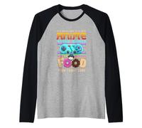 Anime, Videogiochi E Cibo Allora Non Mi Interessa Maglia con Maniche Raglan