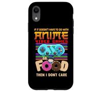 Anime, Videogiochi E Cibo Poi Non Mi Interessa Custodia per iPhone XR
