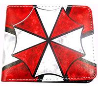 Anime Wallet, Resident Evil Protection Ombrello Breve Sezione Maschio e Femminile Studenti Anime Periferiche Portafoglio Portafoglio Porta Carte, A, Punk