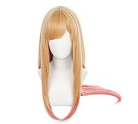 Anime Wig Marin Kitagawa Cosplay Wig For My Dress-Up Darling, Anime Long Wig,Costume Halloween Wig,For Costume Party, Animime Show, Cosplay Event, Concerts, Daily Wig (Colore: Oro Rosa)