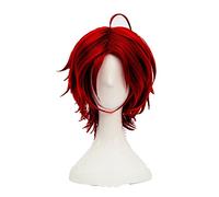 Anime WONDER EGG PRIORITY Momoe Sawaki Short Wig Cosplay Costume Heat Resistant Synthetic Hair + Wig Cap