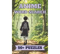 Anime Word Search Puzzle Book: Word Searches with Easy to Read Print about Anime and More [6x9 inches, 110 pages] 50+ puzzles … Gift for Vacation, Holidays and Free times