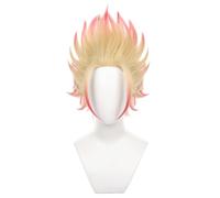 Anime Yor Forger - Parrucca per cosplay con retina inclusa (biondo rosa)