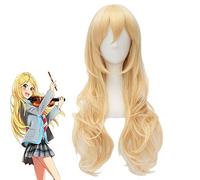 Anime Your Lie in April Miyazono Kaori Parrucca Cosplay Costume Donna Lunghi capelli sintetici Festa di Halloween Parrucche con giochi di ruolo PL-632