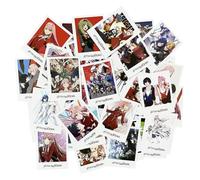 Anime Zero Two Set di 40 figurine 02, poster anime Zero Two Manga, carte da collezione decorative per camera da letto per gli amanti degli anime