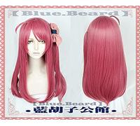 Anime Zombie Land Saga Sakura Minamoto Cosplay Parrucca Halloween 60 Cm Lunghi Capelli Lisci Parrucca + Protezione Parrucca