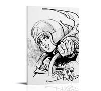 AnimeSpeed Racer Out Fan Artsingin in The Rain, poster decorativo da parete, per soggiorno, camera da letto, decorazione moderna per camera da letto, 60 x 90 cm