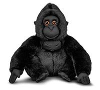 Animigos Peluche Gorilla, Design Realistico, Morbido, Circa 26 cm, 37562