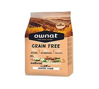 Ownat Prime Grain Free All Breeds Junior/Puppy con agnello fresco - 3 Kg - 1° ORDINE? scegli lo sconto BZR5 / BZR20 + 200 punti fedeltà