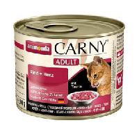 ANIMONDA Carny Adult 200 g - manzo e cuori