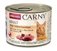 Animonda Cat Carny Adult fegato di tacchino e pollame 200g