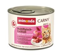 Animonda Carny Adult 12 x 200 g - Manzo, Pollo & Cuori d'Anatra