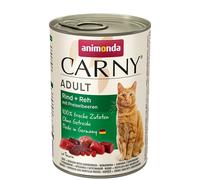 Animonda Cat Adult Manzo e Capriolo con Mirtilli - Animonda Cat Adult Manzo e Capriolo con Mirtilli - Lattina Da 400 Gr - CONFEZIONE RISPARMIO